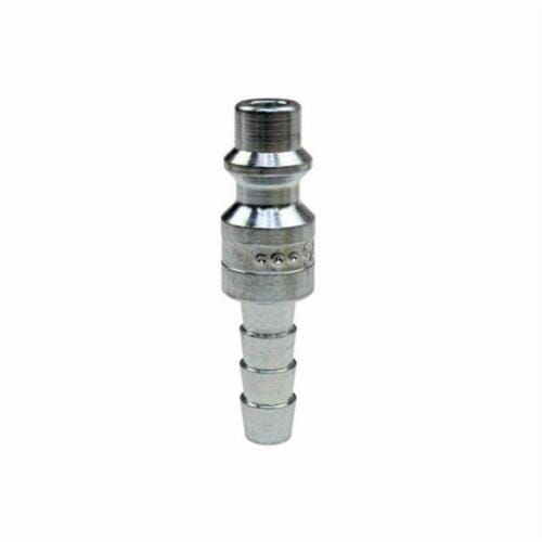 Coilhose® 1506 Coilflow Manual Industrial Type 15 Manual Industrial Hose Connector, 1/4 in Nominal, Quick Connect Coupler x Hose Barb, 300 psi Pressure, Brass, Domestic